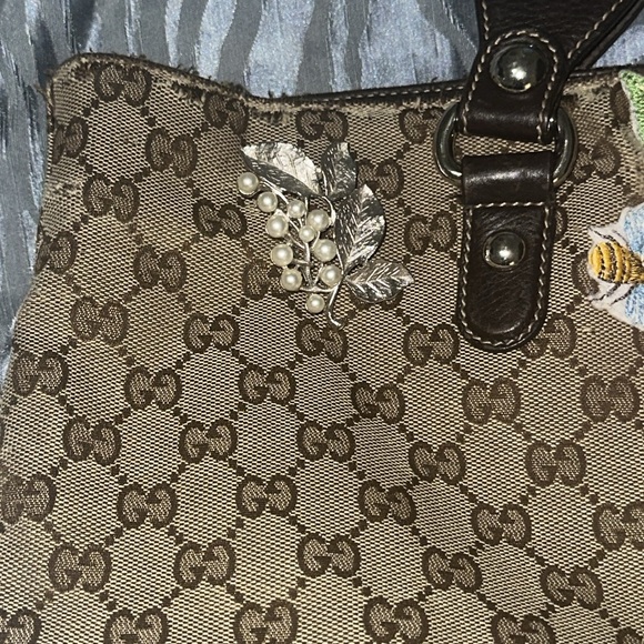 Gucci Horsebit 1955 Cloth Tote - Picture 3 of 12